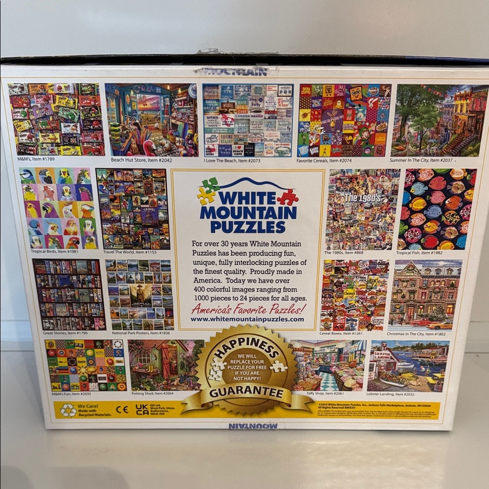 White Mountain Halloween Dog House jigsaw puzzle 1000 pieces🔴2/$25🔴 - Picture 2 of 3